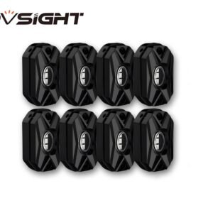 RGB LED Rock Lights Kit One to Eight (8 Pods Set)