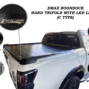 TRIDMAX21TYPECSJ.jpg ISUZU DMAX BOONDOCK 2021 - 2025 HARD TRIFOLD WITH LED LIGHT (C TYPE)