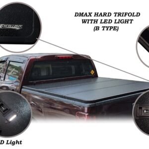 TRIDMAX21TYPESJ.jpg ISUZU DMAX 2021 - 2025 HARD TRIFOLD WITH LED LIGHT (B TYPE)