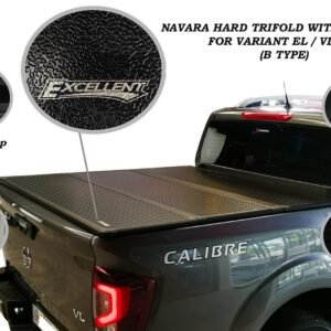 TRINAVED.jpg NISSAN NAVARA EL / VL / VE 2016 - 2024 HARD TRIFOLD WITH LED (B TYPE)