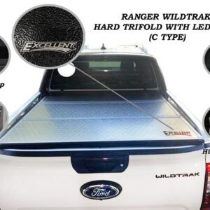 TRIRANC23SJ.jpg FORD RANGER WILDTRAK 2023 - 2025 HARD TRIFOLD WITH LED LIGHT (C TYPE)
