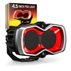 HALO Series 4.5" LED Third Brake Light Reverse Light 1pc/Set