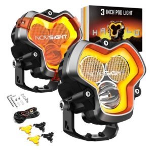 WhatsApp-Image-2025-12-17-at-10.56.48-AM.jpeg HALO Series 3" LED Pod Lights with DRL 48W Twin Light Kit System Pair (Combined Beam)