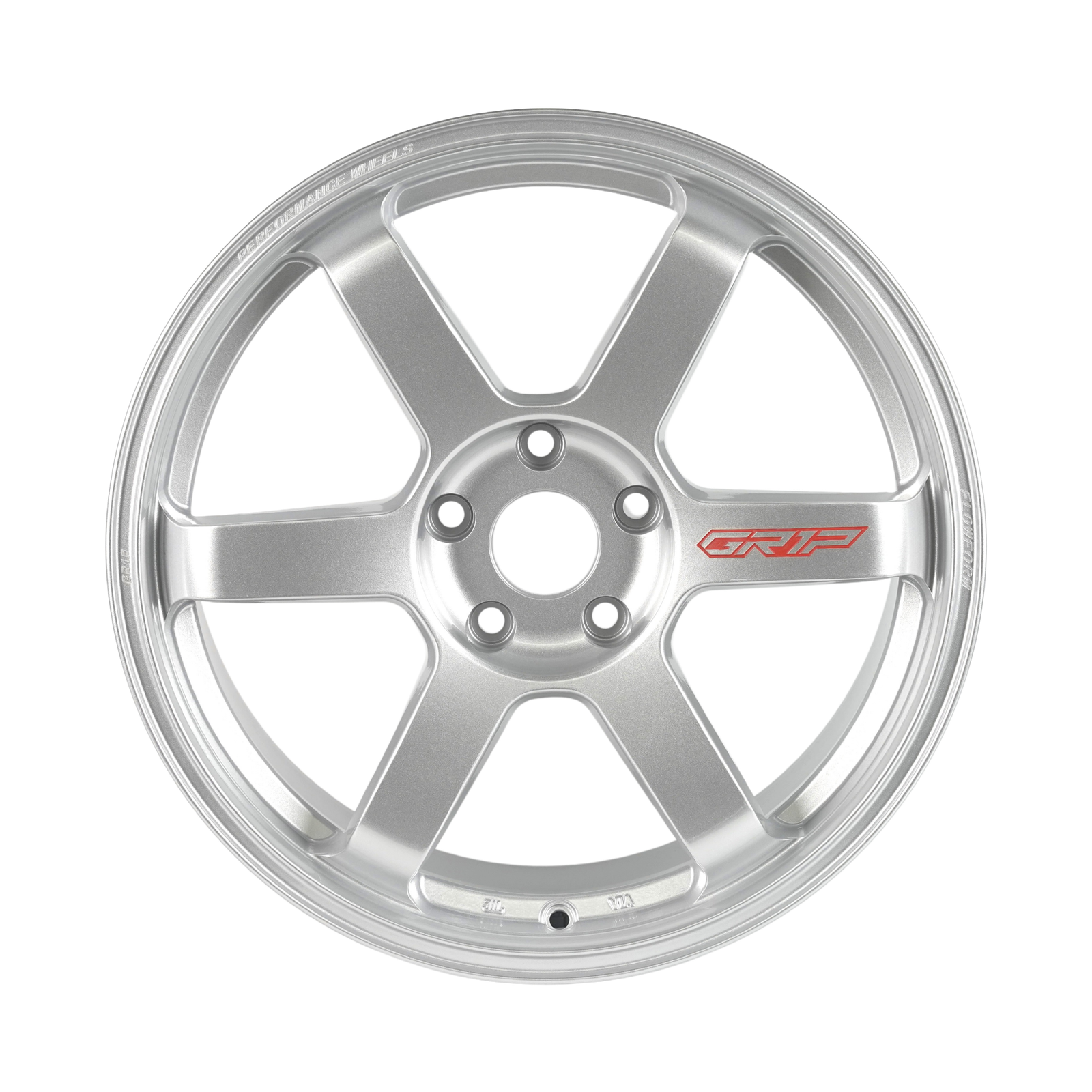 GR1P Titan 18x8.5J Diamond Silver mag wheel