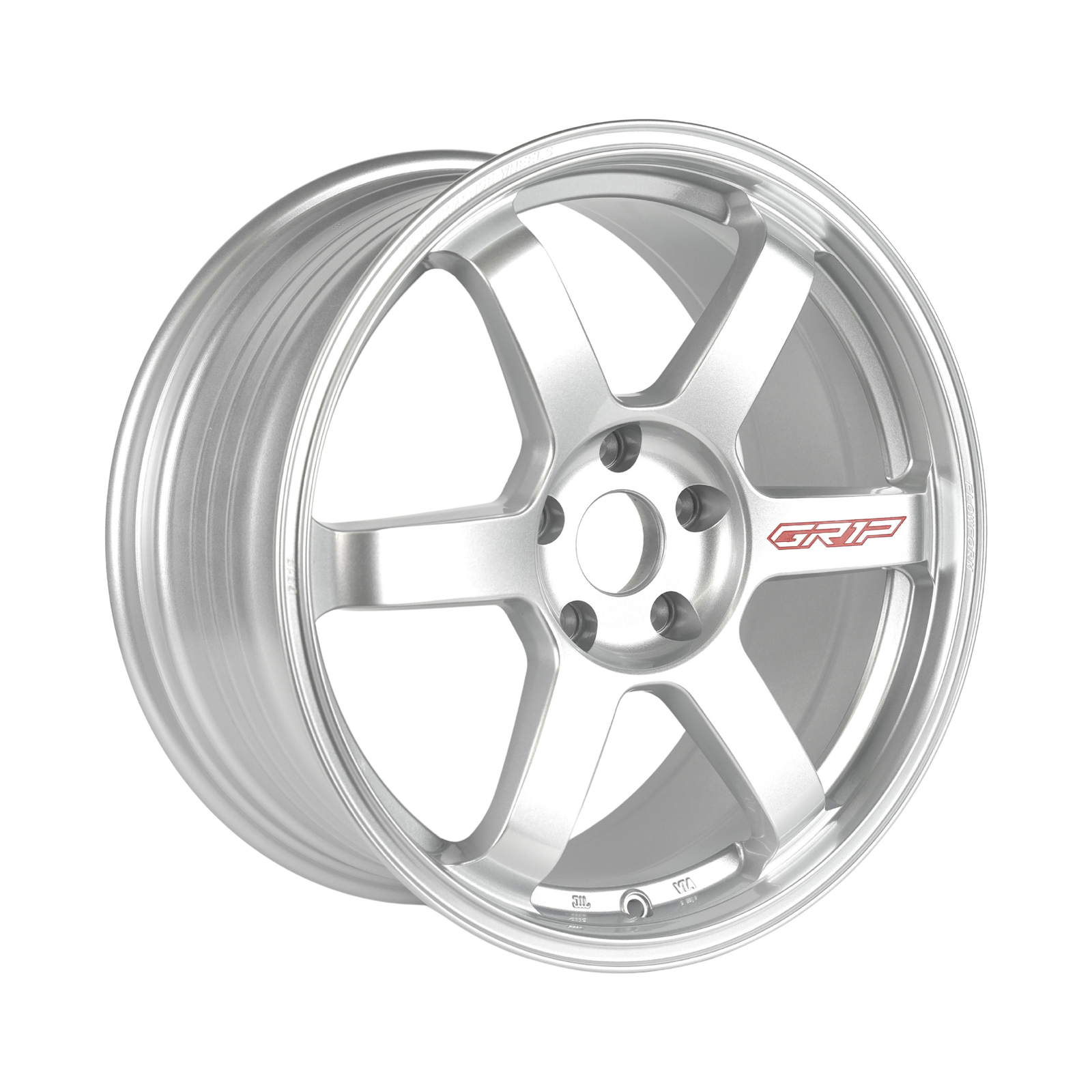 GR1P Titan 18x8.5J Diamond Silver mag wheel