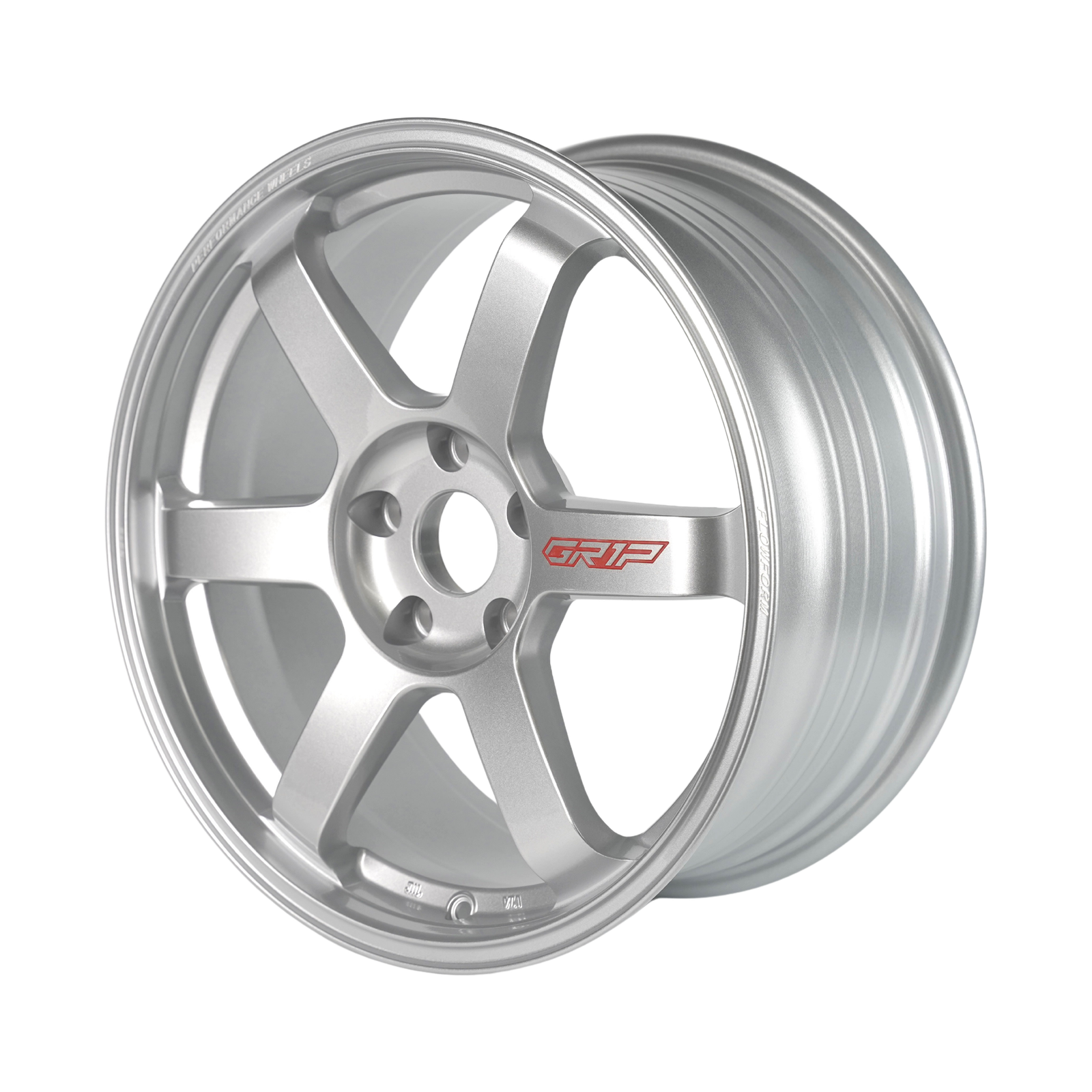 GR1P Titan 18x8.5J Diamond Silver mag wheel