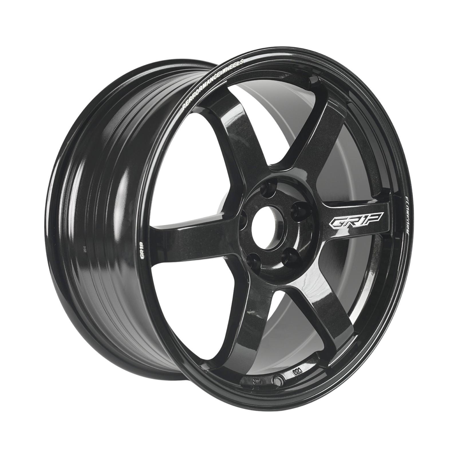 GR1P Titan 18x8.5J Shining Black Metal mag wheel