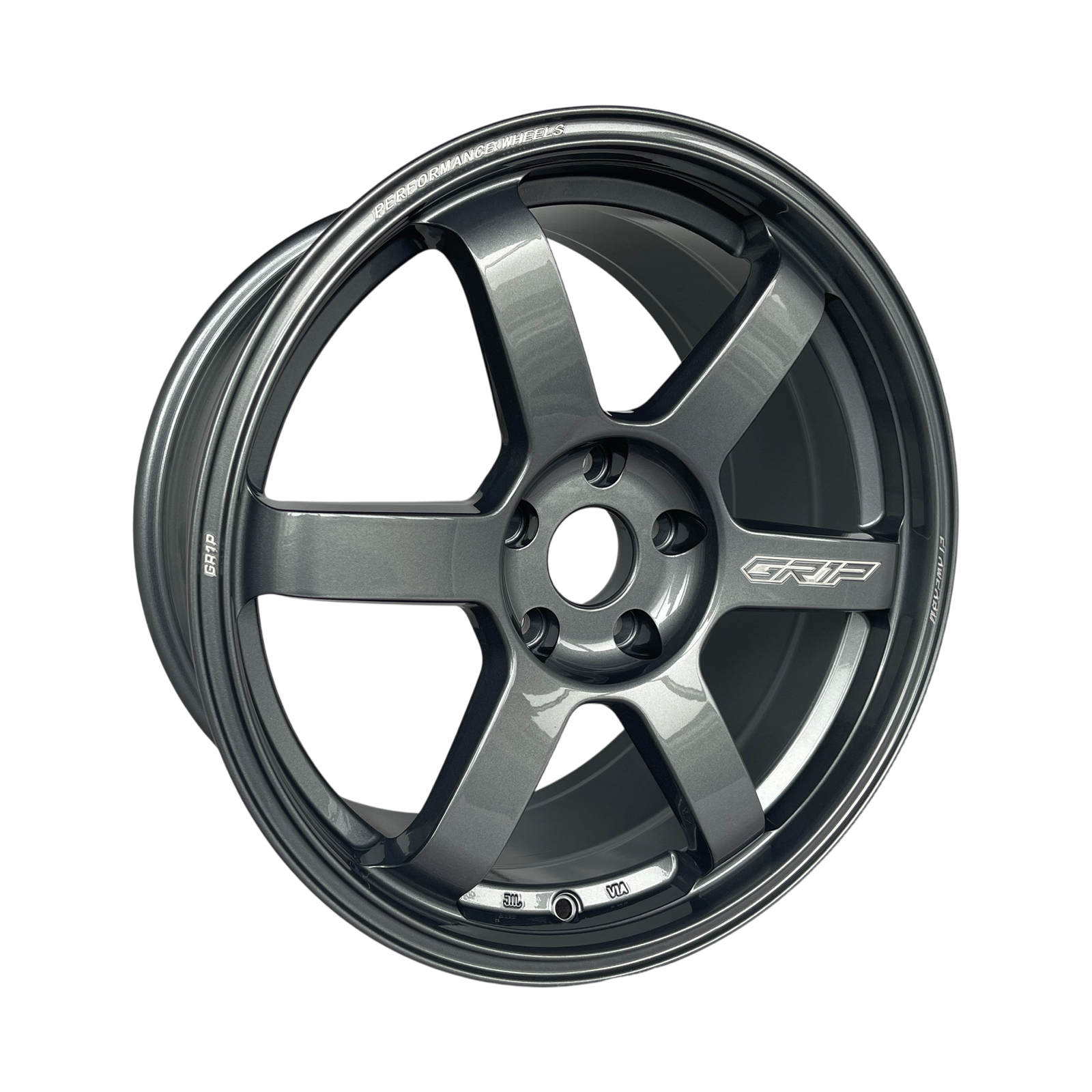 GR1P Titan 18x8.5J Diamond Dark Gun Metal mag wheel